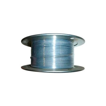 Advantage Sales & Supply Advantage 500' 1/16" Diameter 7x7 Galvanized Aircraft Cable GAC0627X7R500 GAC0627X7R500